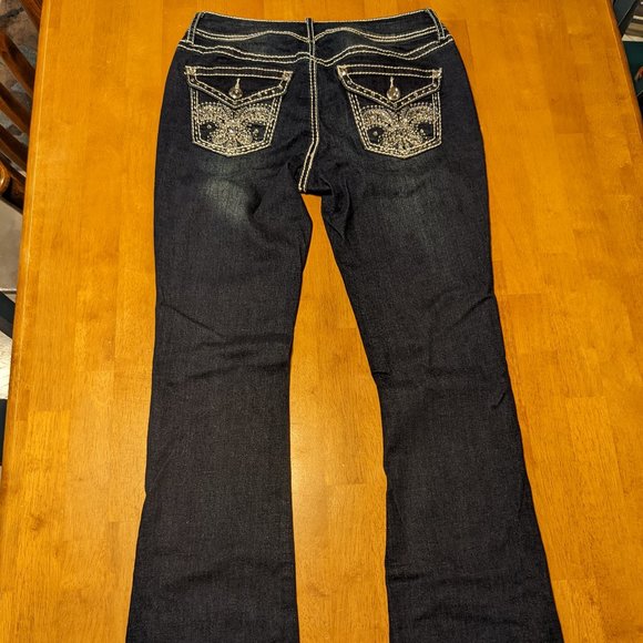 a.n.a Bootcut Jeans, Blue, 8 - Picture 2 of 10